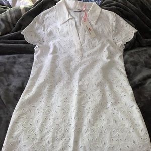 Vineyard Vines White Summer Dress